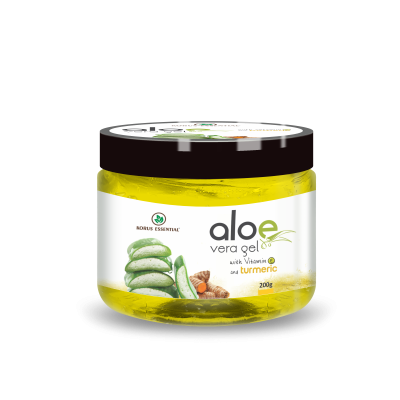 Aloe Vera Gel with Turmeric and Vitamin E - 200g Pack